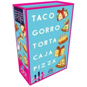 Juego de Mesa Taco Gorro Torta Caja Pizza