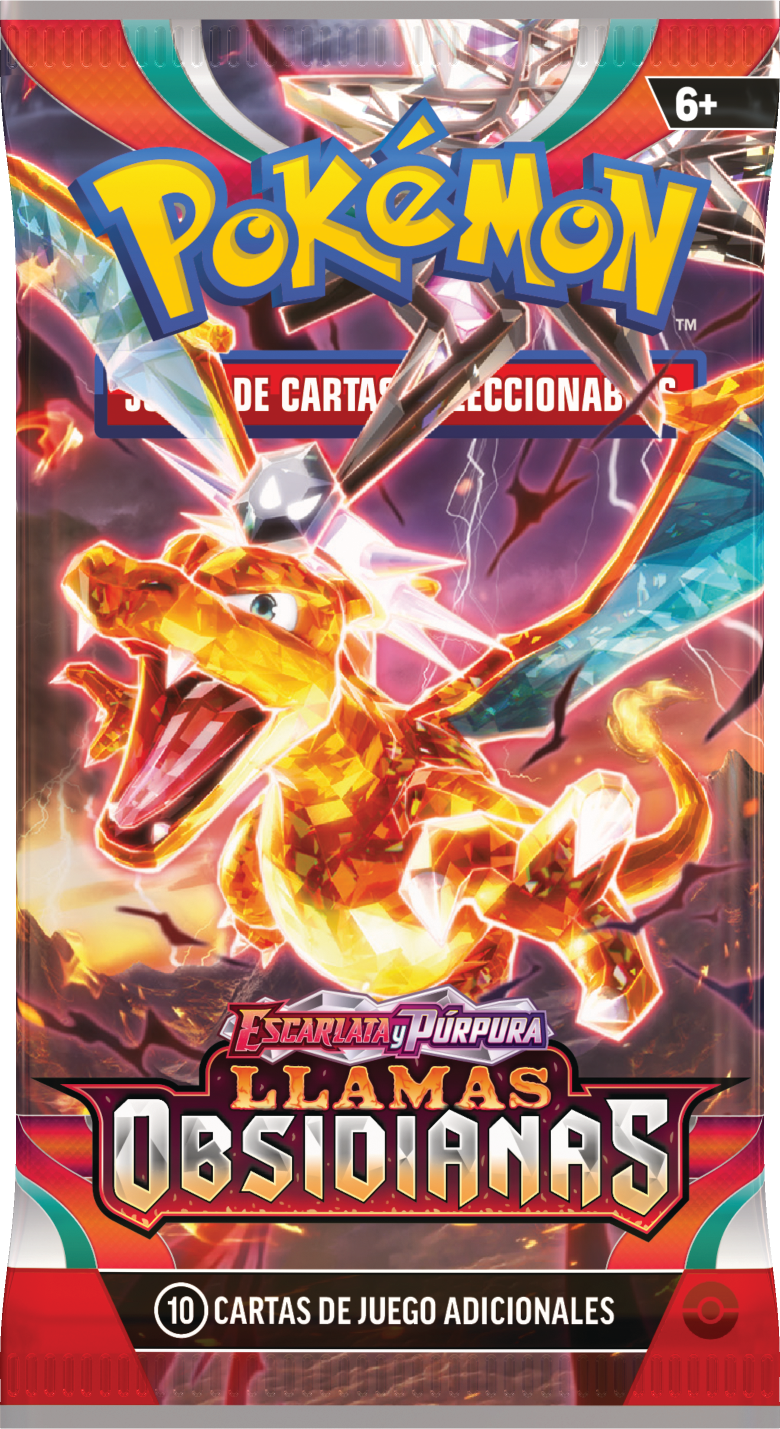 Pokémon Escarlata Y Purpura: Llamas Obsidianas – Original – 1 Sobre