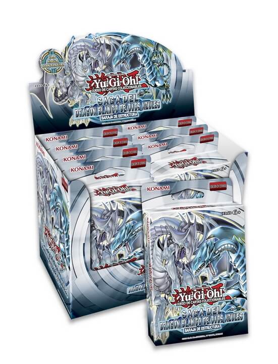 Yugi-oh ! Saga Dragon Blanco Ojos Azules Original – Español