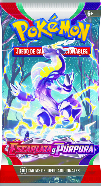 Pokémon Escarlata Y Purpura – Original – Español – 1 Sobre