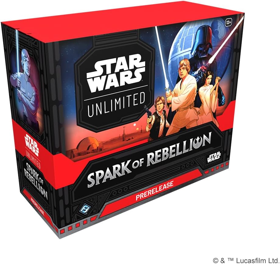 Star Wars Unlimited: Spark Of Rebellion – Prerelease – Inglés