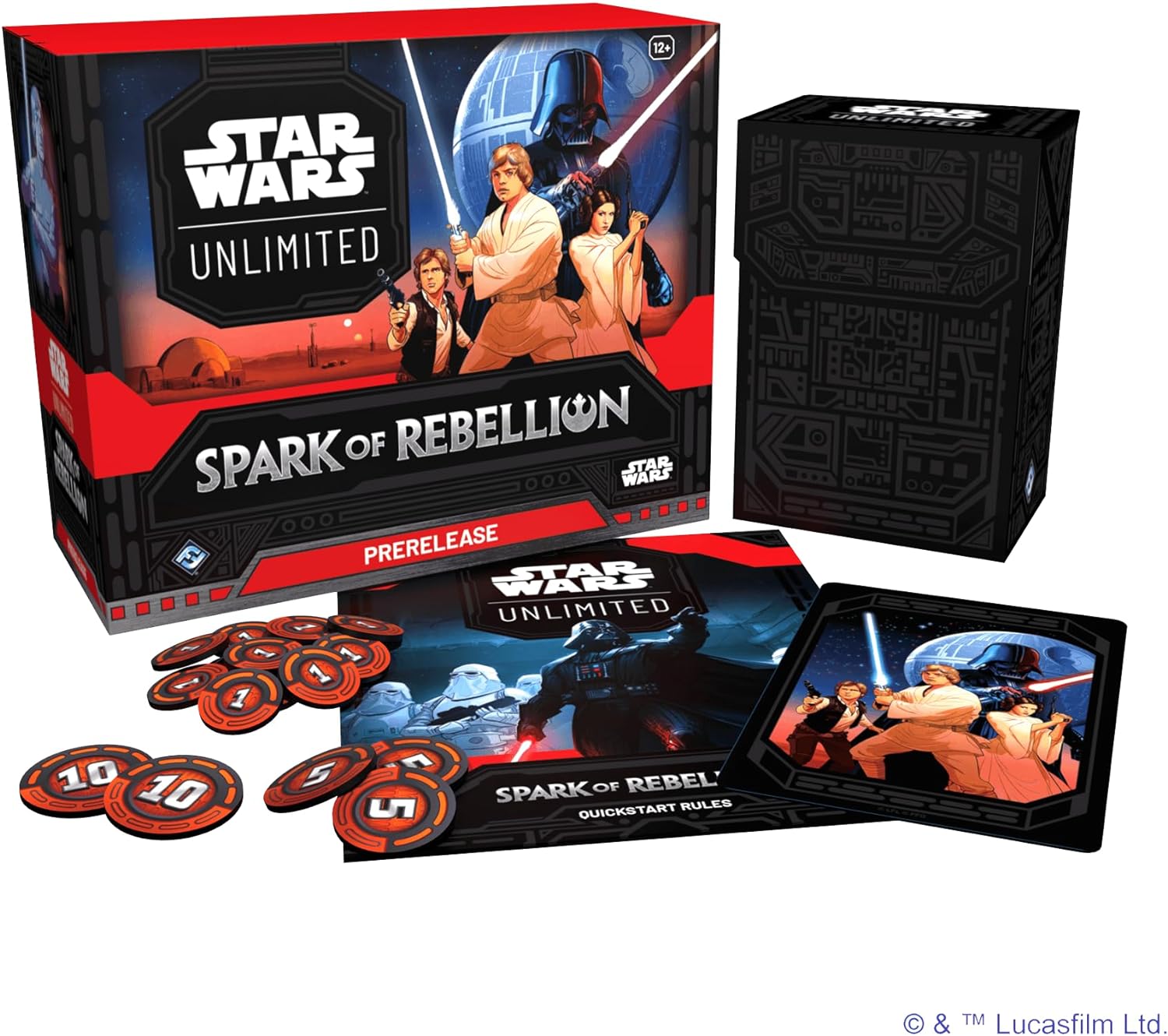Star Wars Unlimited: Spark Of Rebellion – Prerelease – Inglés