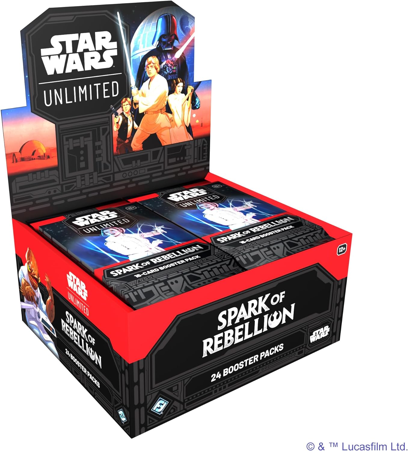 Star Wars: Unlimited Spark Of Rebellion – Booster Packs – Inglés