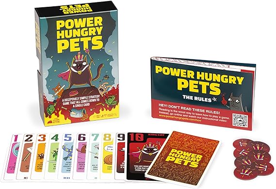 Juego de Mesa Power Hungry Pets