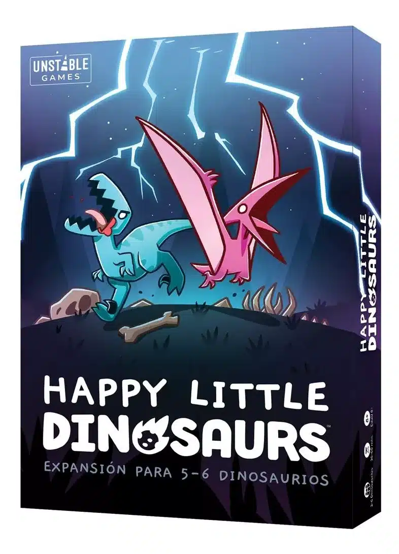 Juego de Mesa Happy Little Dinosaurs Expansión 5 – 6 Jugadores