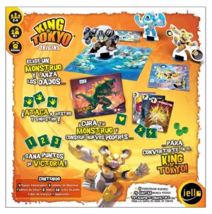 Juego De Mesa King Of Tokyo Origins - Imagen 9
