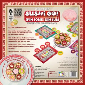 Juego De Mesa Sushi Go! Gira y Come DIM SUM - Imagen 6