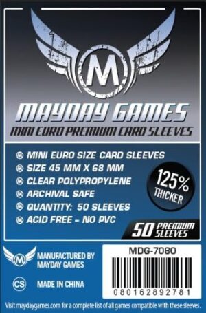 Juego de Mesa Aventureros al Tren y 150 Fundas Mayday Premium - Imagen 6