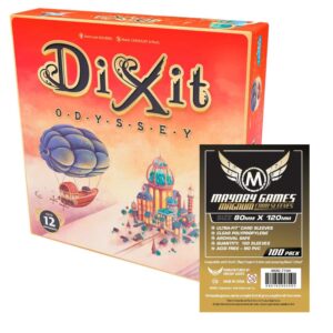 Juego De Mesa Dixit Odyssey y 100 Fundas Mayday Estándar