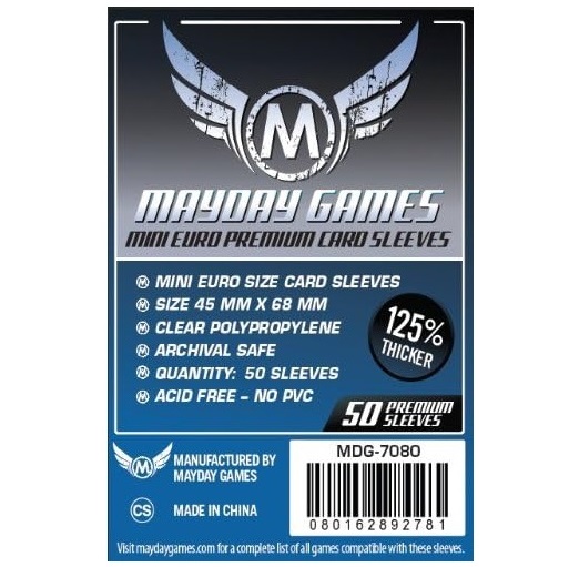 Juego de Mesa Catan Mercaderes y Bárbaros (Expansión) y 117 Fundas Mayday Premium - Imagen 3