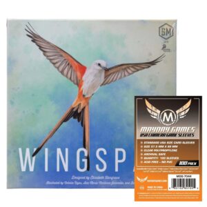 Juego de Mesa Wingspan (Español) y 222 Fundas Mayday Estándar
