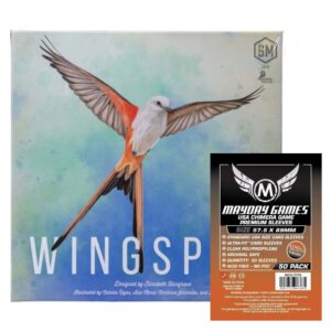 Juego de Mesa Wingspan (Español) y 222 Fundas Mayday Premium