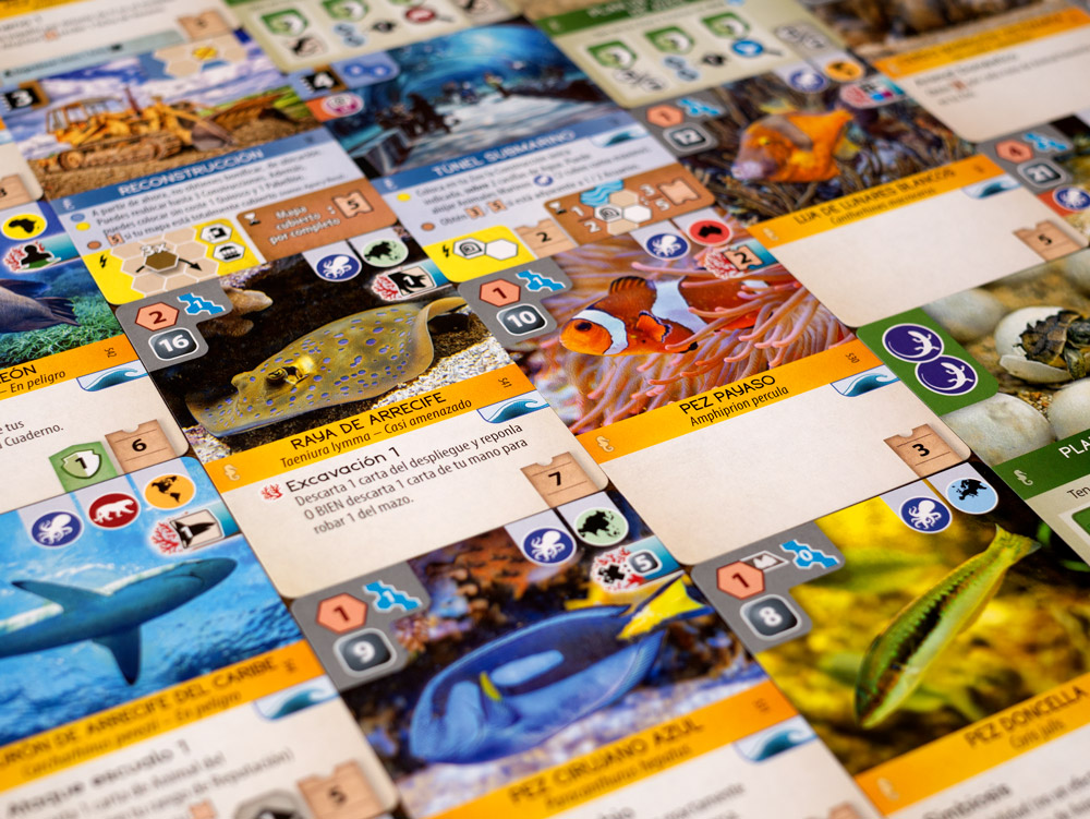 Juego De Mesa ARK Nova Mundo Marino - Expansión - Imagen 5