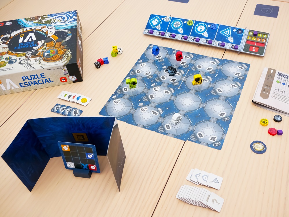 Juego de Mesa IA Puzle Espacial