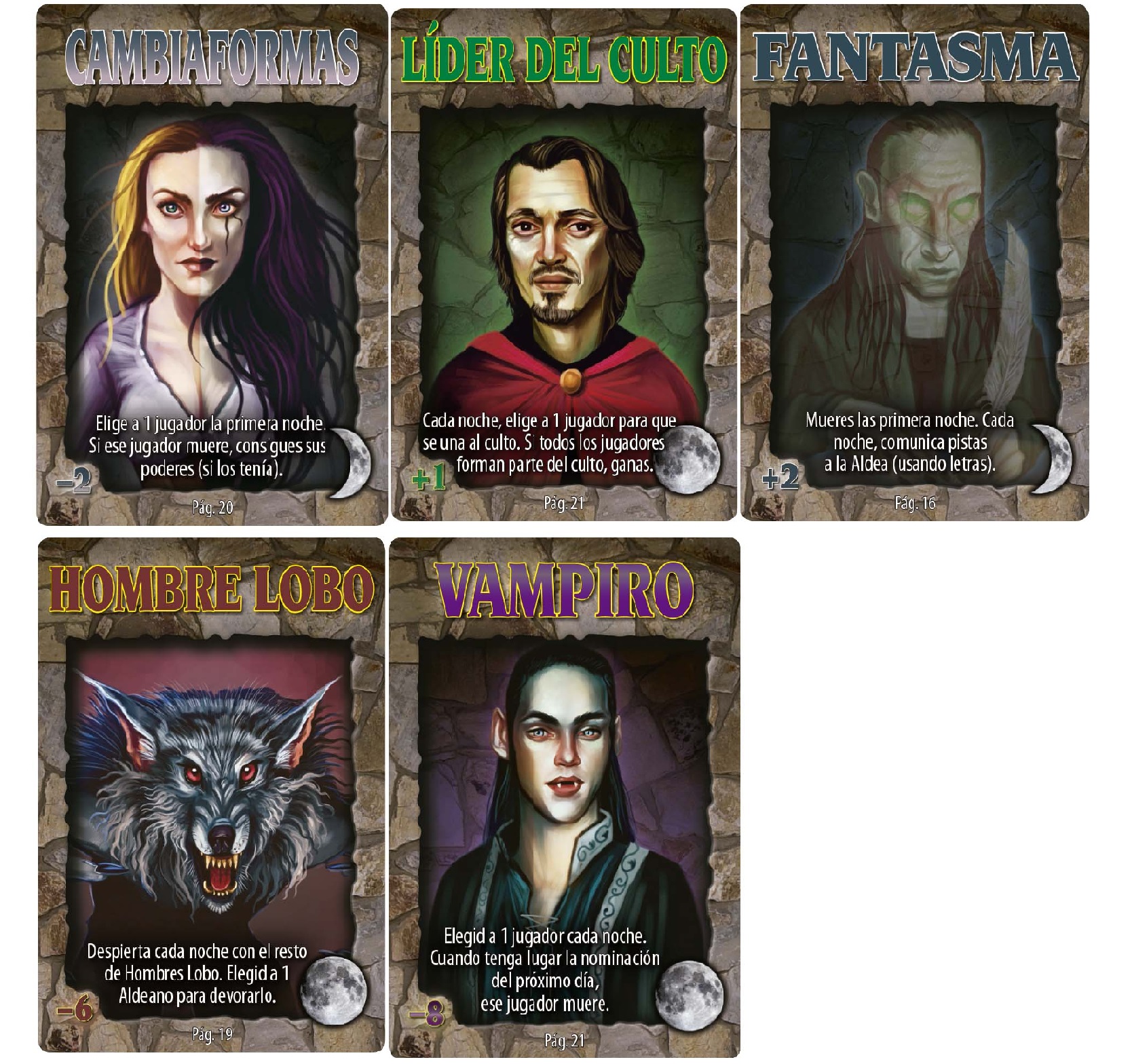 Juego de Mesa El Hombre Lobo Edición Definitiva