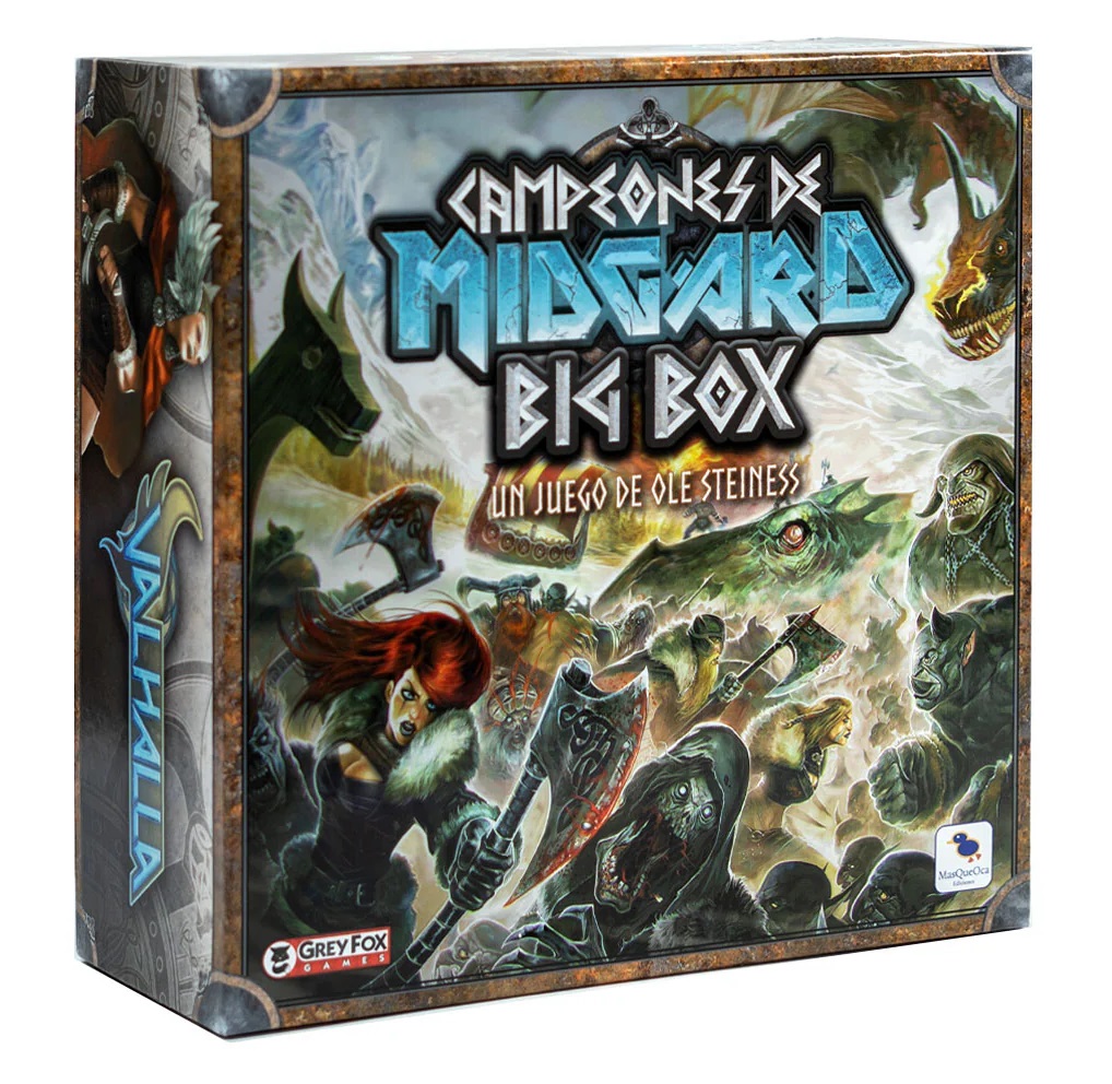 Juego de Mesa Campeones de Midgard: BIG BOX