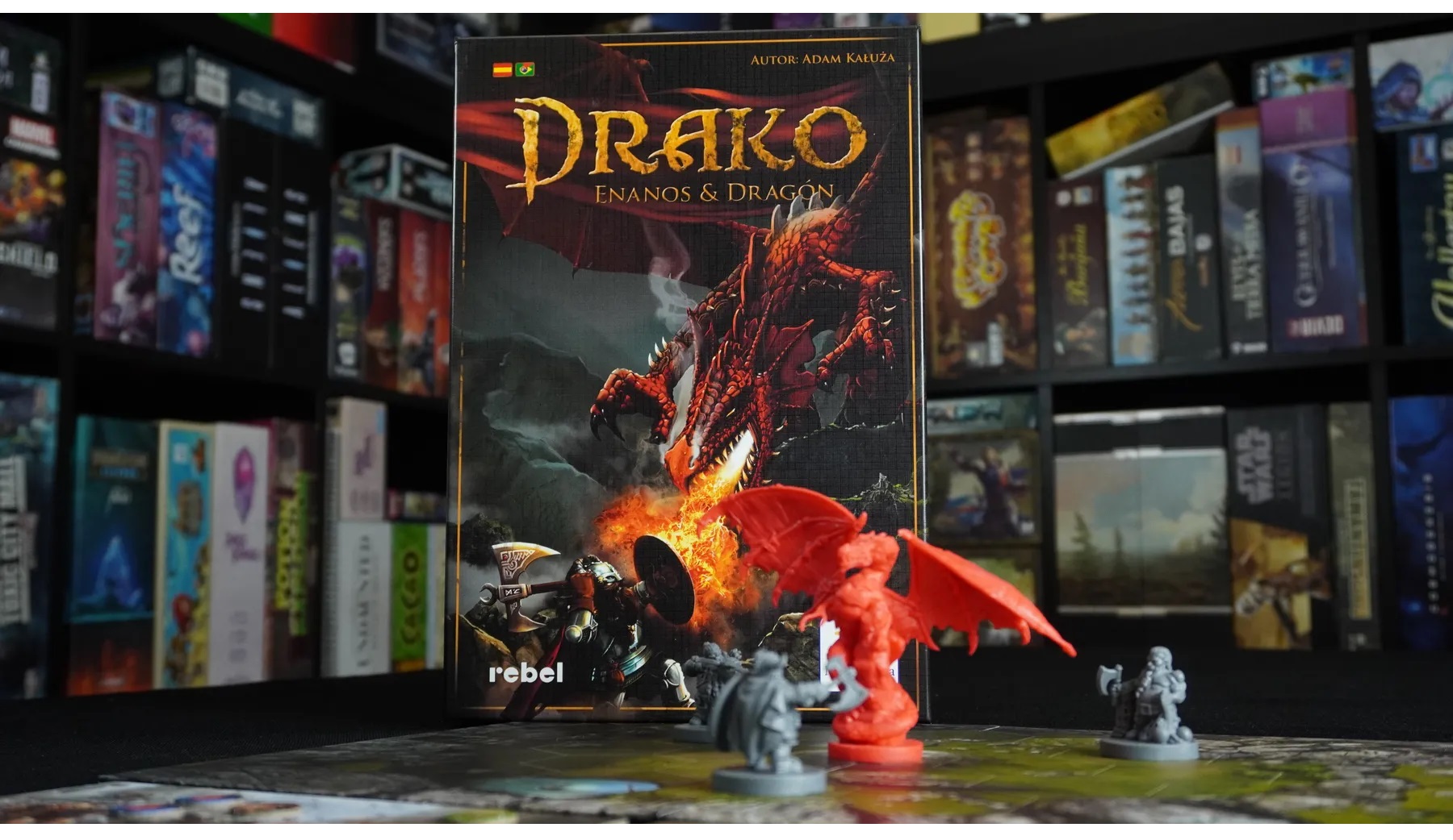 Juego de Mesa Drako – Enanos y Dragón