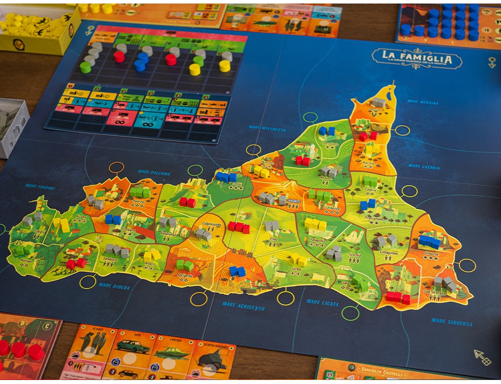 Juego de Mesa La Famiglia: la Gran Guerra de la Mafia - Imagen 4