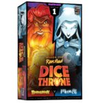 Juego De Mesa Dice Throne Barbaro vs Elfa Lunar