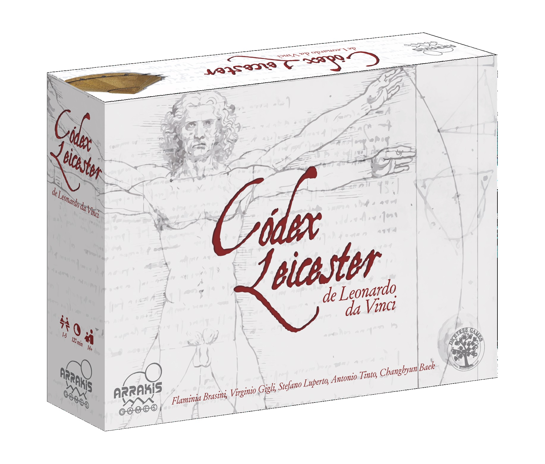 Juego de Mesa Codex Leicester de Leonardo da Vinci - Español