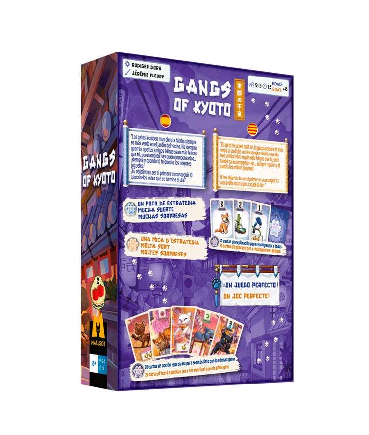 Juego de Mesa Gangs Of Kyoto – Español - Imagen 9