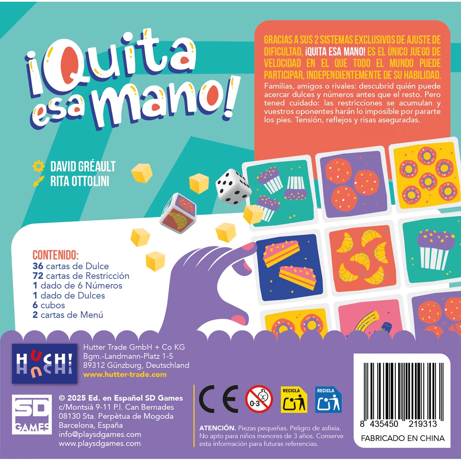 Juego de Mesa Quita Esa Mano – Español - Imagen 8