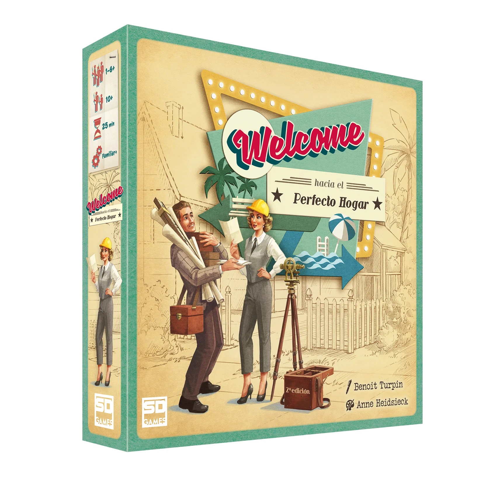 Juego de Mesa Welcome hacia el Perfecto Hogar - Español