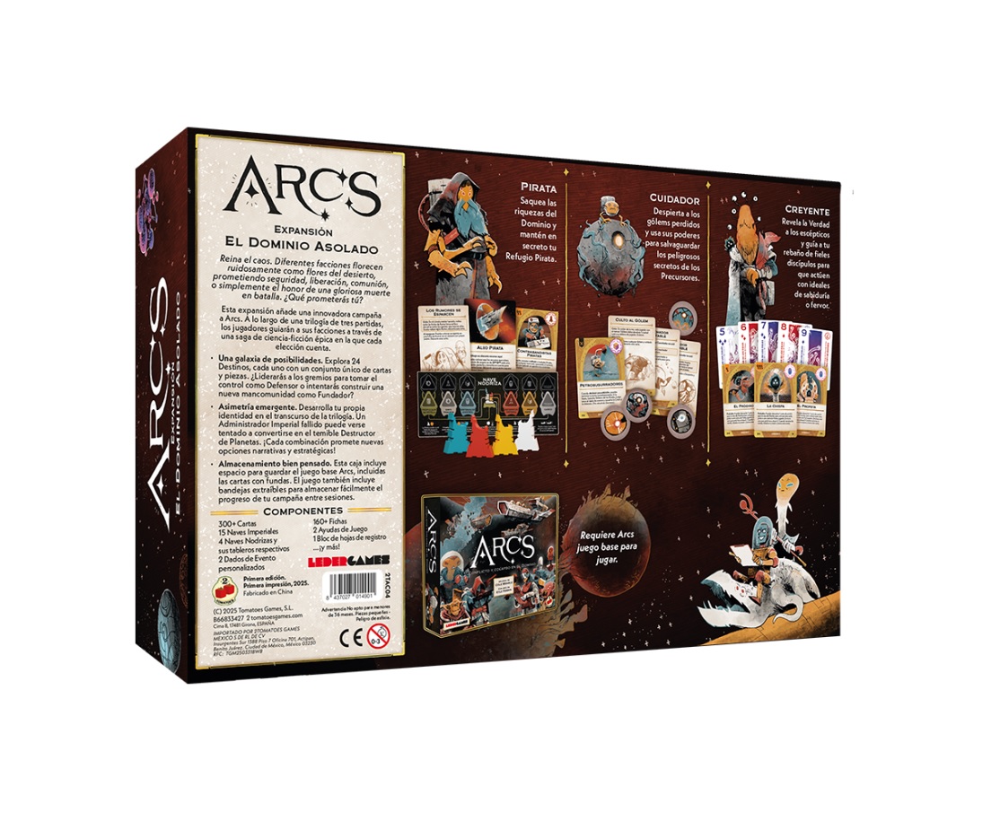 Juego de Mesa Arcs: El Dominio Asolado – Español - Imagen 2