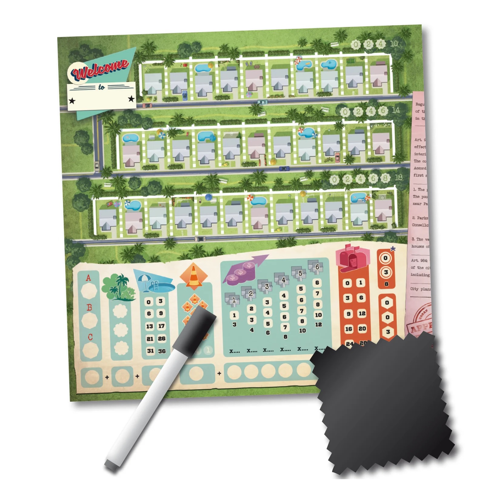 Juego de Mesa Welcome hacia el Perfecto Hogar - Español - Imagen 4