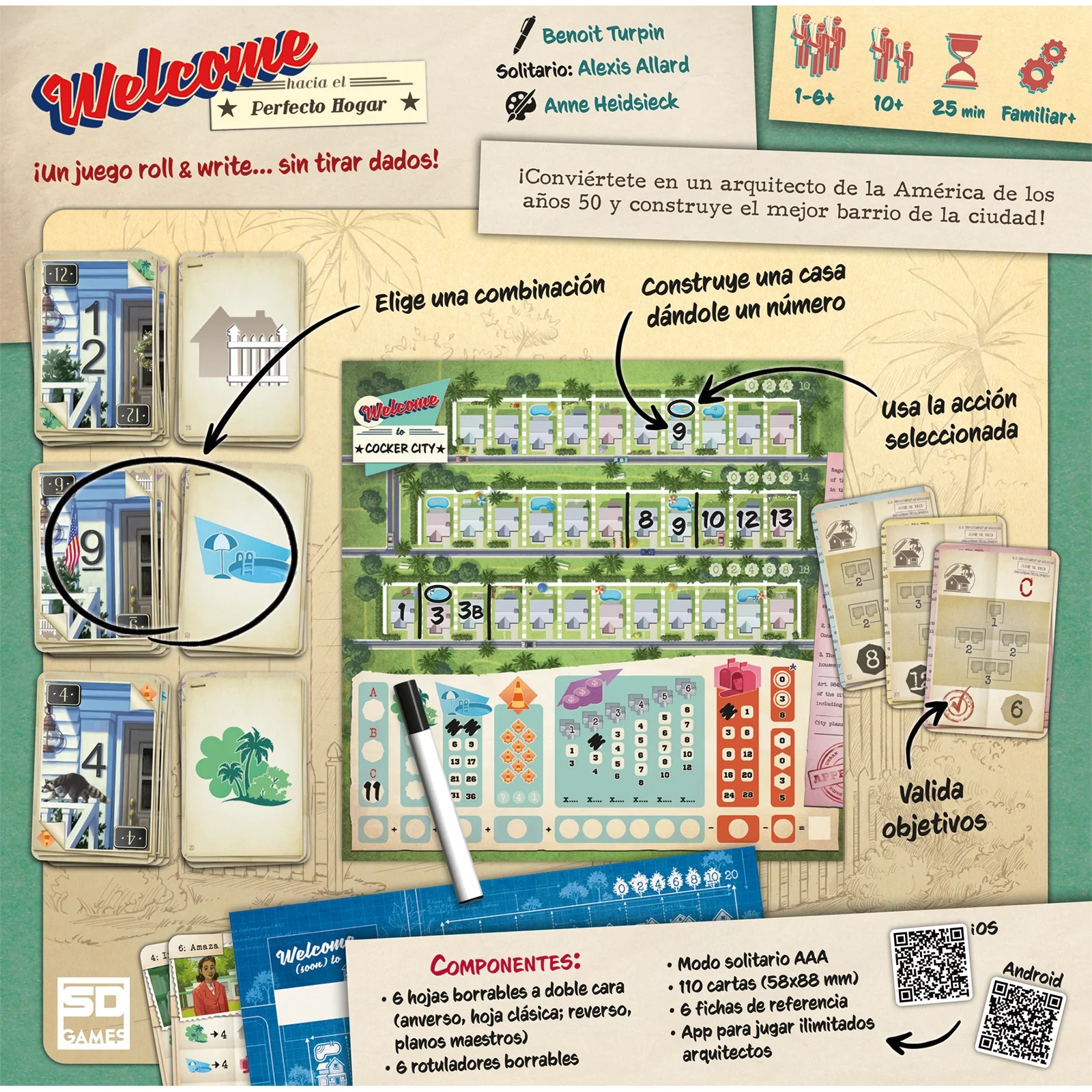 Juego de Mesa Welcome hacia el Perfecto Hogar - Español - Imagen 6