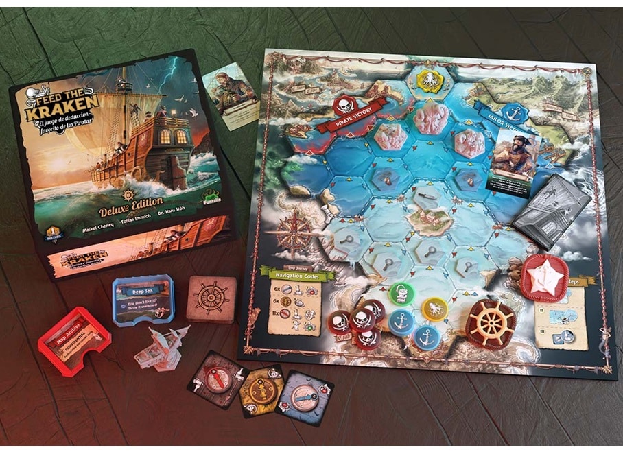 Juego de Mesa Feed The Kraken – Edición Deluxe