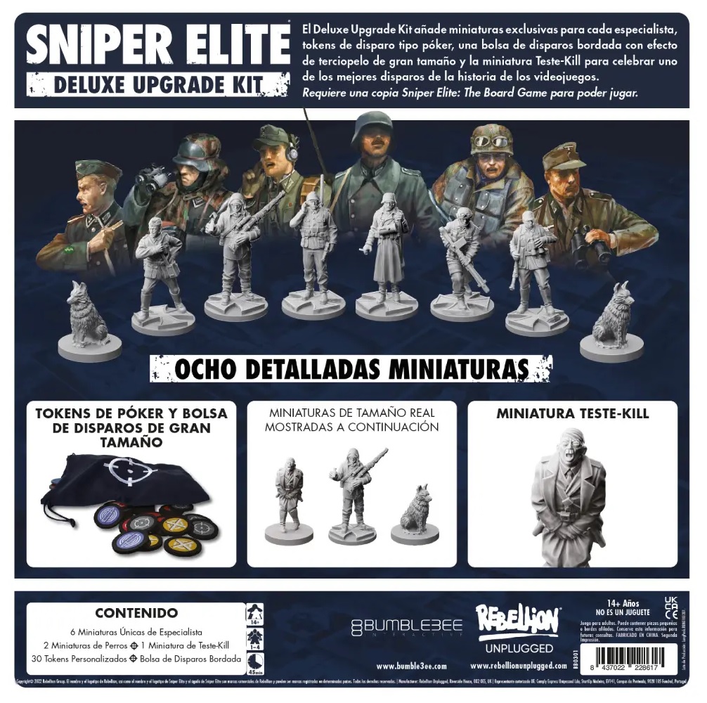 Juego de Mesa Sniper Elite: Upgrade Kit 1 – Español - Imagen 3