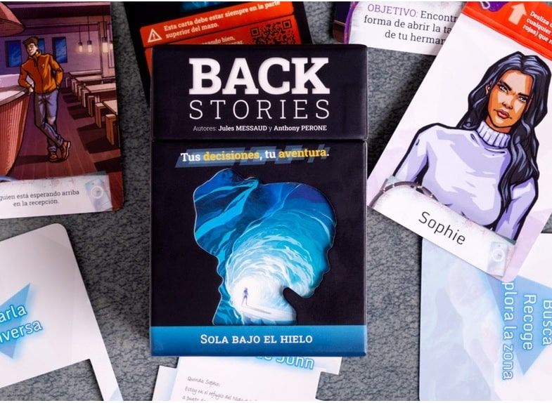 Juego de Mesa Back Stories 1 - Sola Bajo el Hielo - Imagen 2