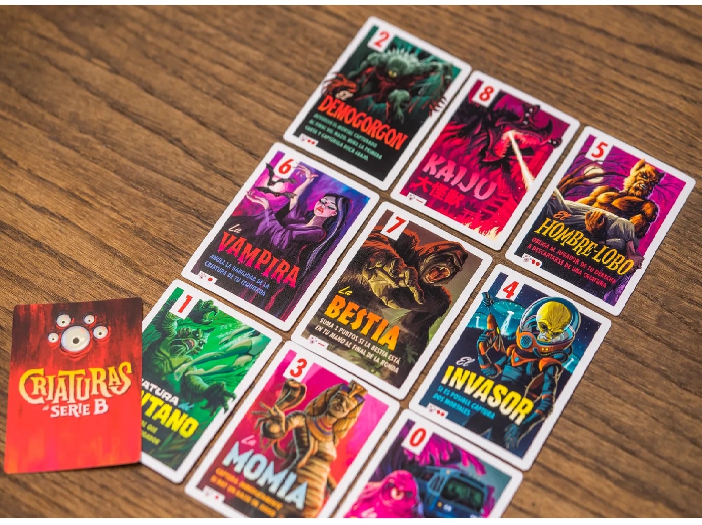 Juego de Mesa Criaturas de Serie B - Imagen 9