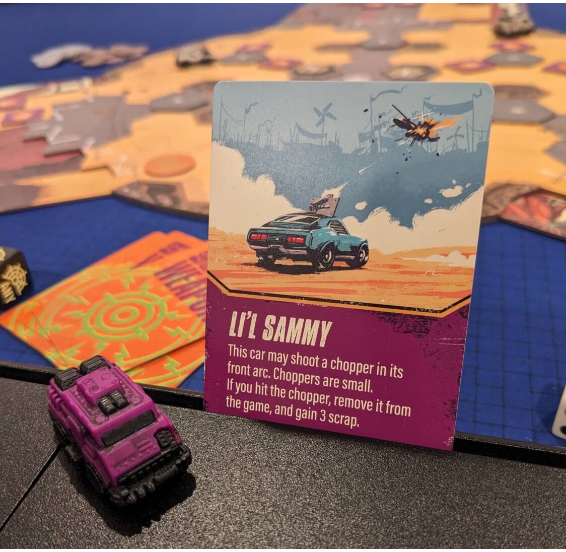 Juego de Mesa Thunder Road: Vendetta Expansión Carnival of Chaos - Imagen 5